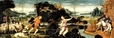 Orpheus und Eurydike von Sandro Botticelli